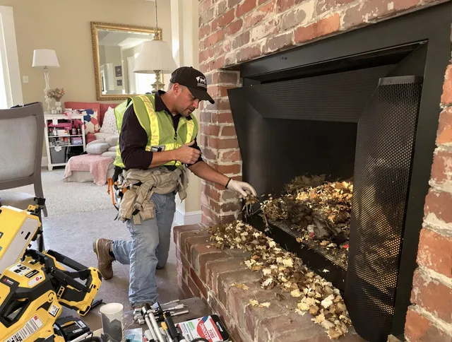 Safe screening installation by Wickliffe Chimney Sweep in Wickliffe, OH