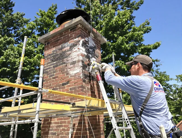 Structural chimney repair by Wickliffe Chimney Sweep in Wickliffe, OH